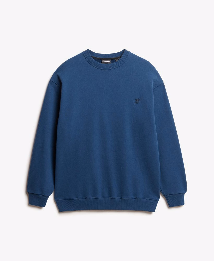 Bluza oversize z okrągłym dekoltem