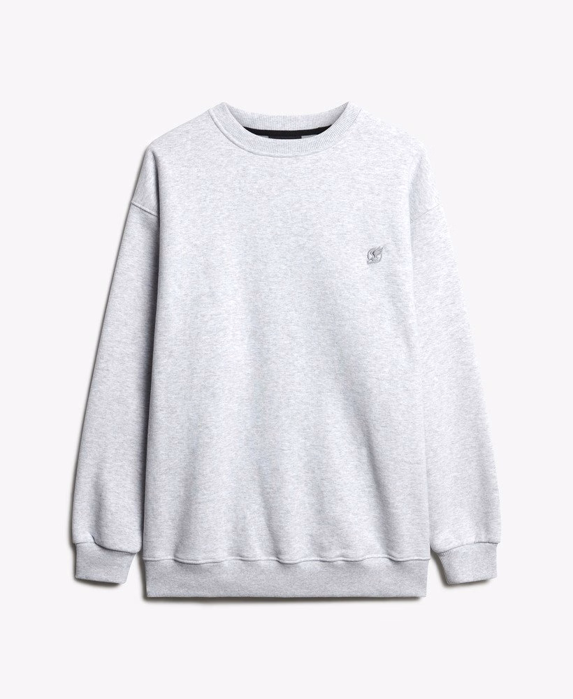 Bluza oversize z okrągłym dekoltem