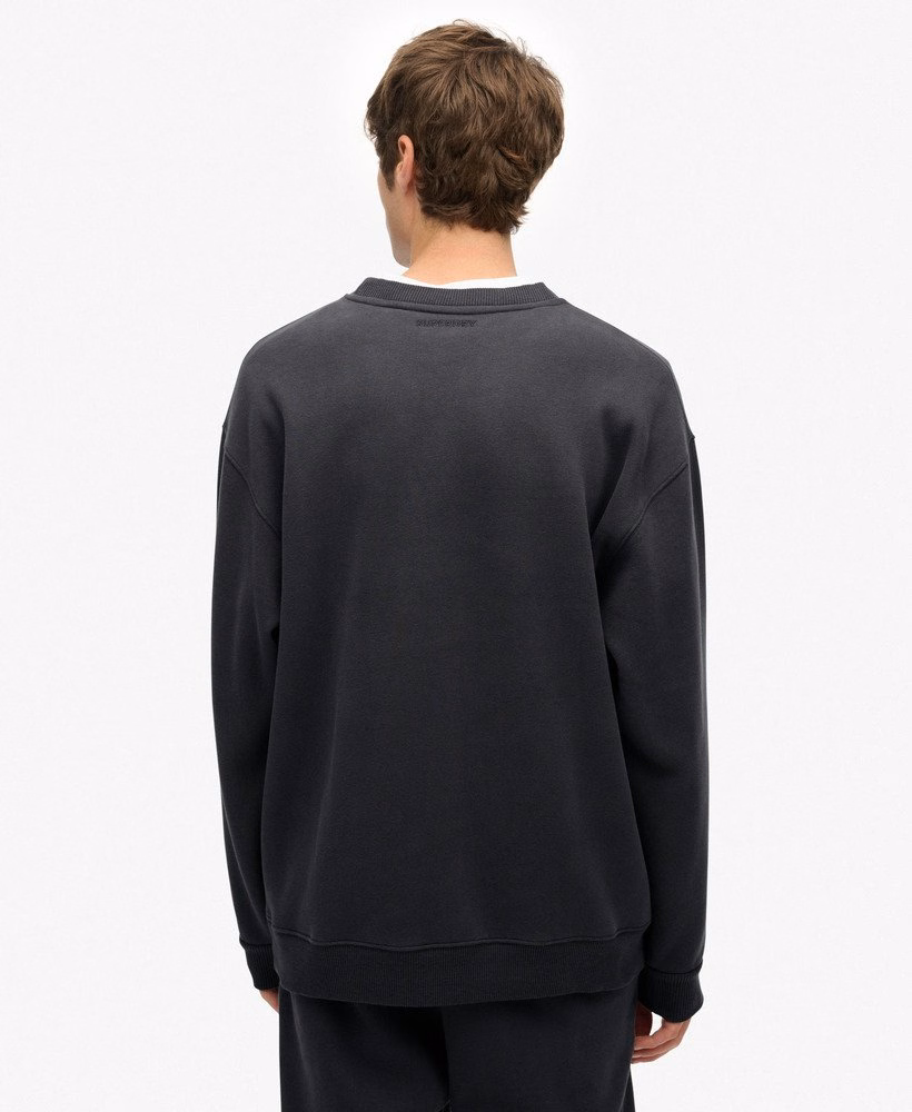 Bluza oversize z okrągłym dekoltem