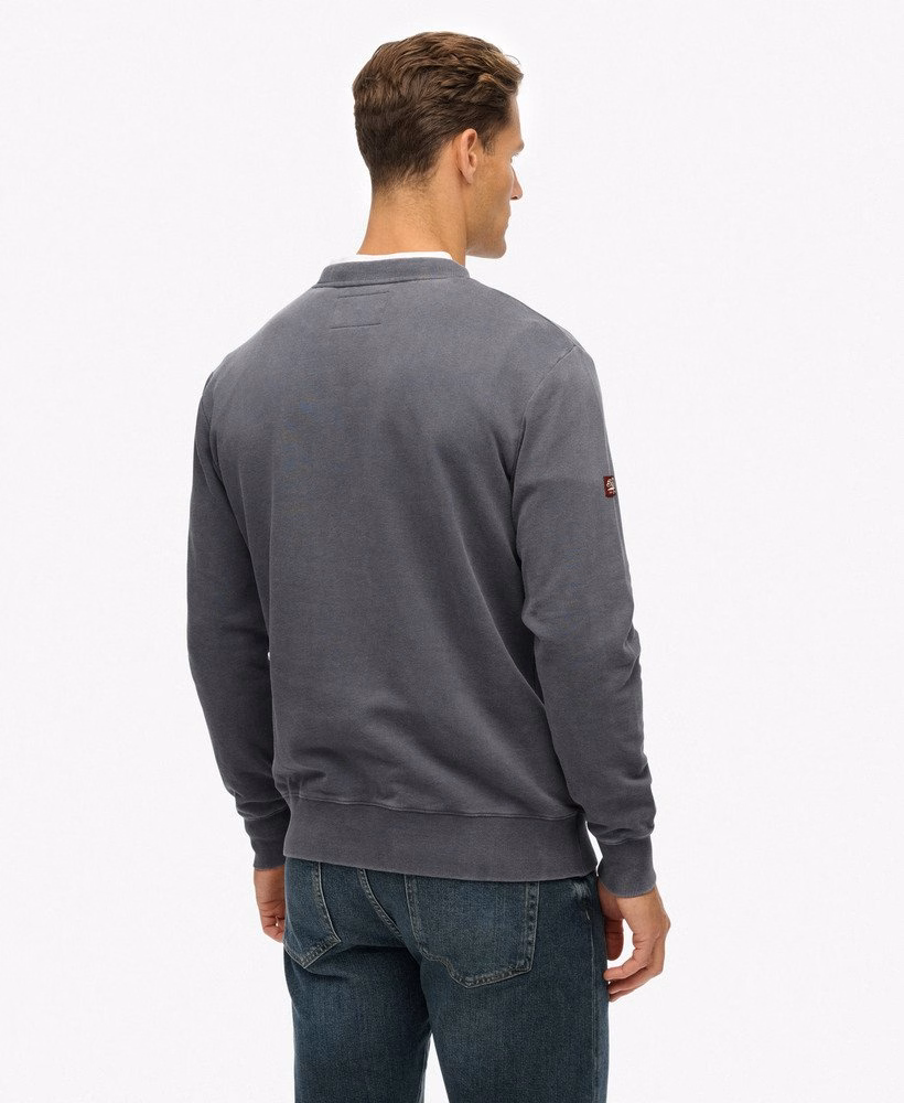 Bluza z luźnym okrągłym dekoltem Heritage Tab