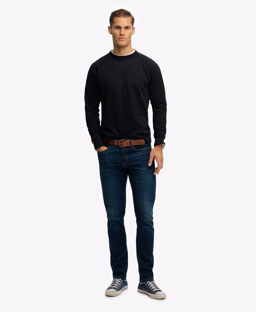 Bluza z okrągłym dekoltem Essential Logo Raglan