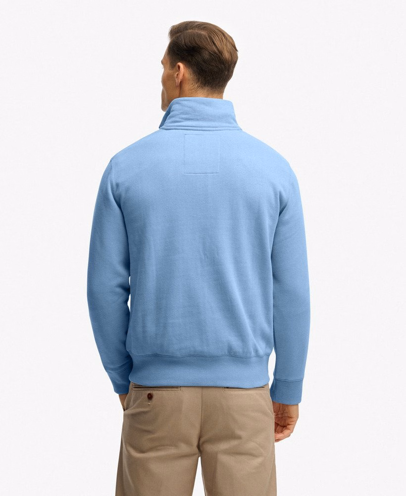 Bluza Essential Logo z zamkiem błyskawicznym do połowy