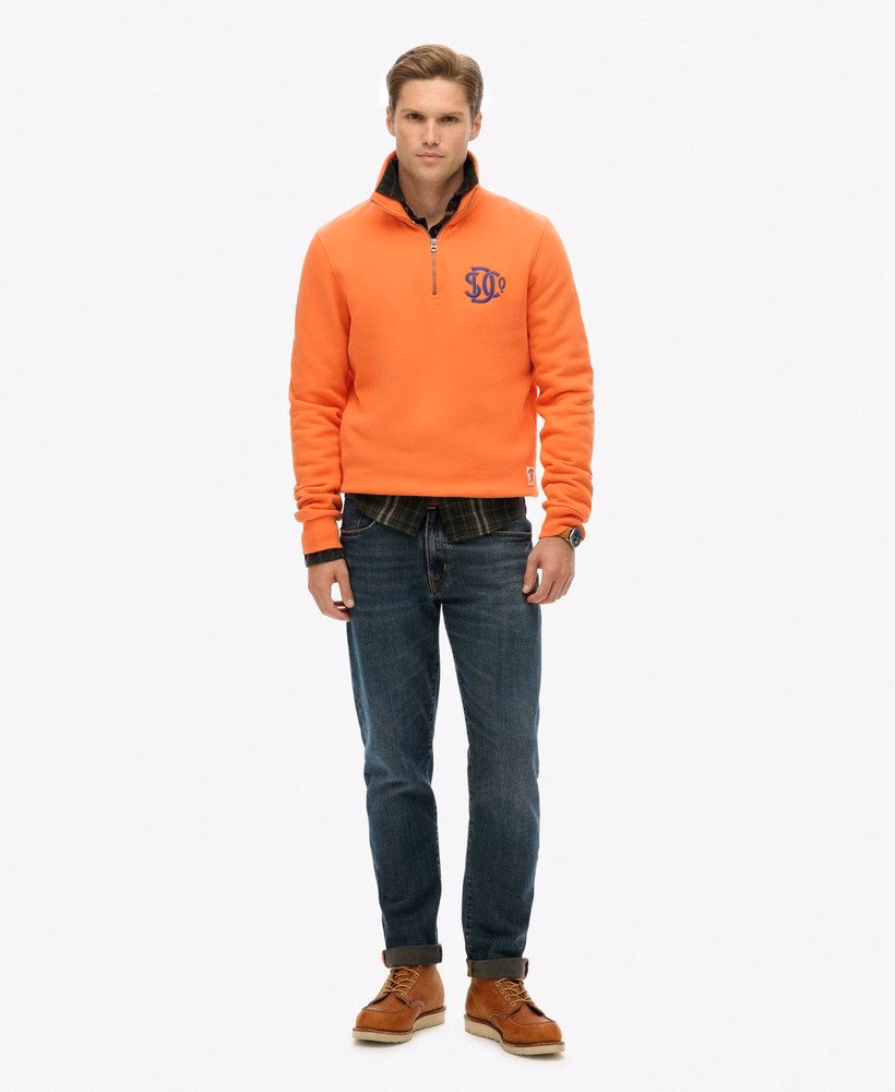 SD&Co. Bluza dresowa z suwakiem do połowy