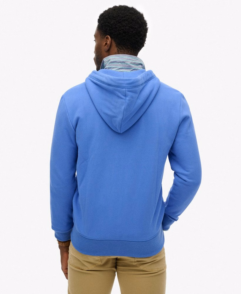 Bluza z kapturem Essential Logo zapinana na zamek, półszczotkowana