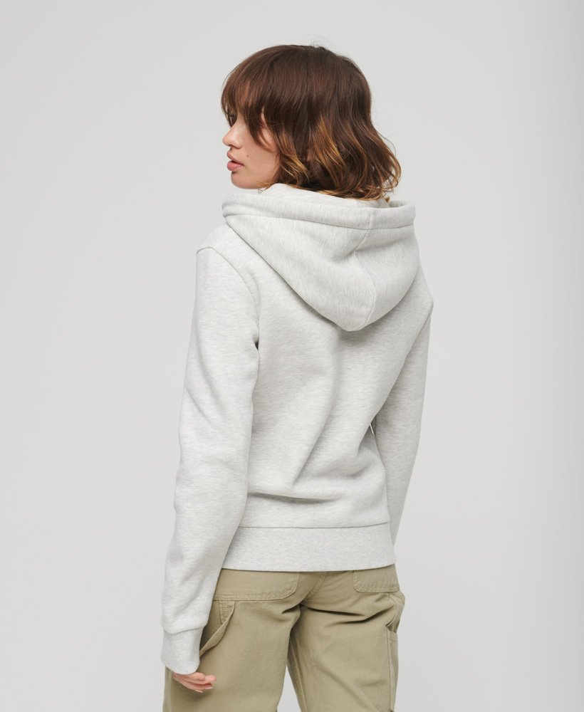 bluza z kapturem scripted college graphic w kolorze glacier grey marl