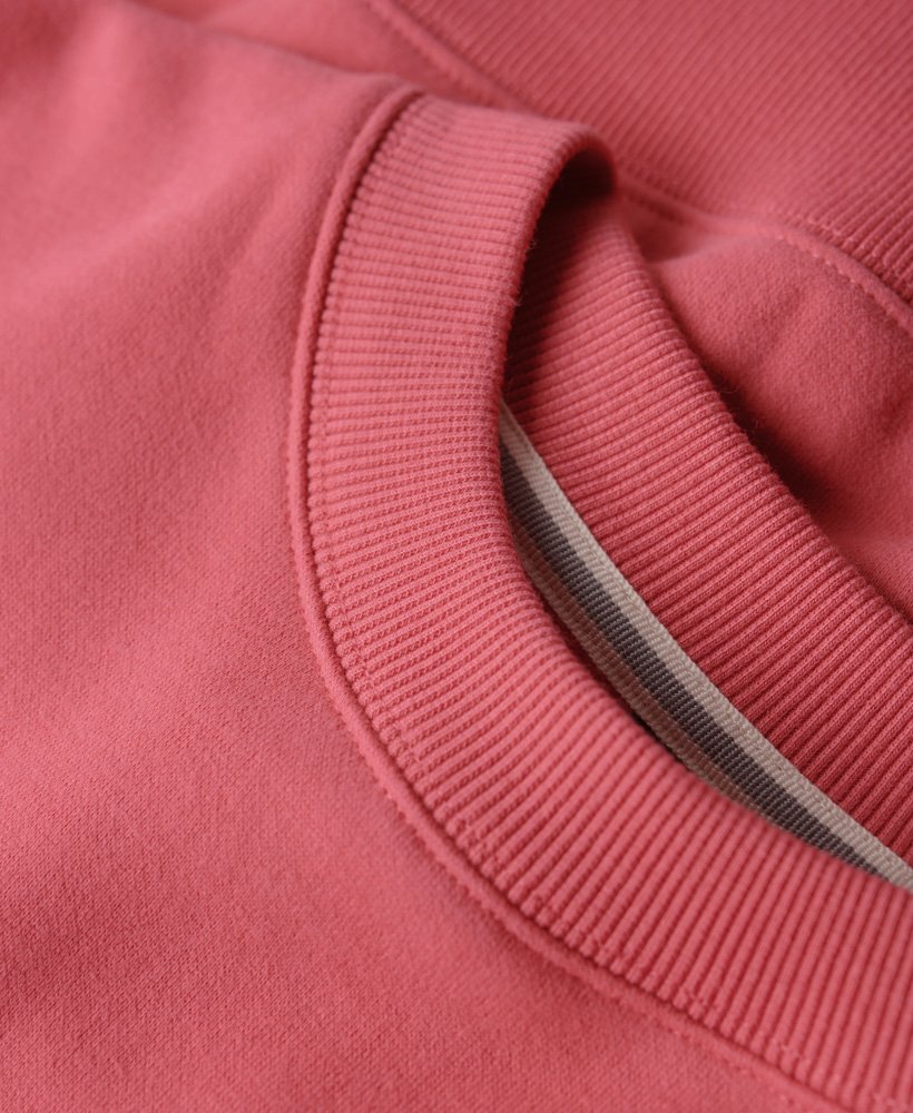 bluza essential logo loosed fit w kolorze camping pink