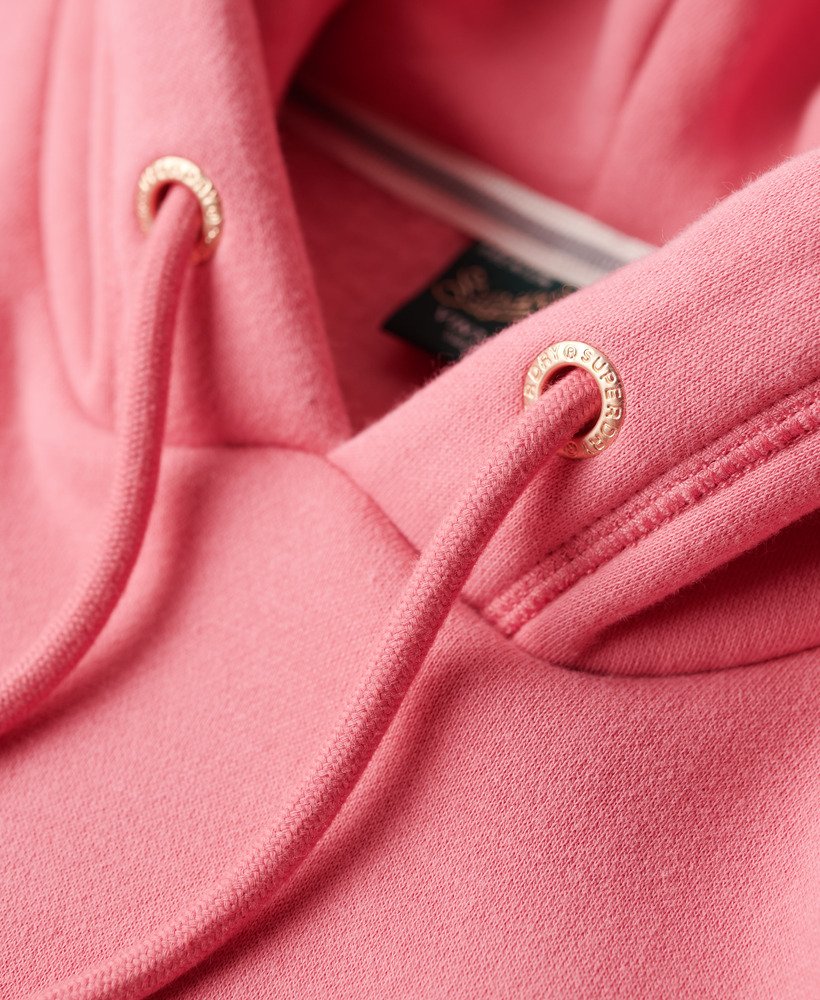 bluza z kapturem essential logo w kolorze camping pink