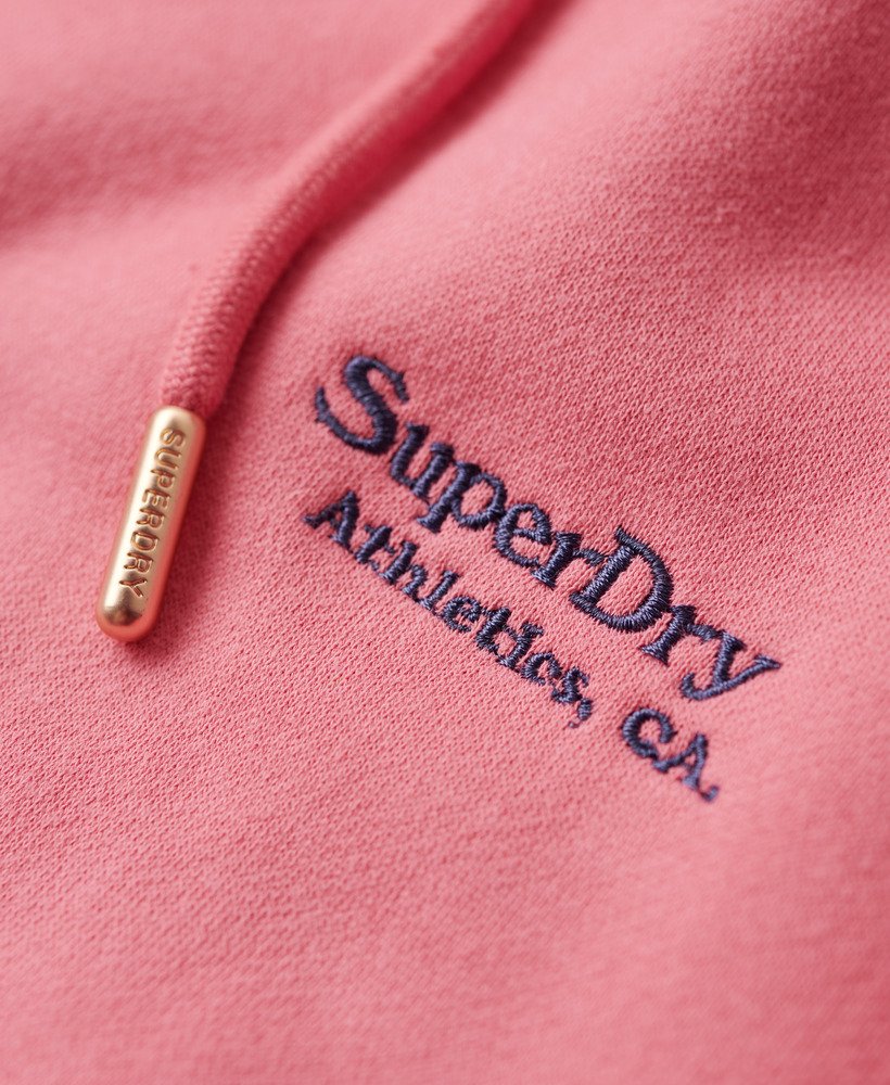 bluza z kapturem essential logo w kolorze camping pink