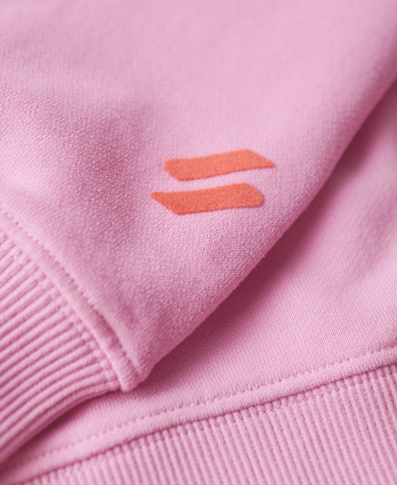 bluza z kapturem sportswear logo boxy w kolorze hyper lavender