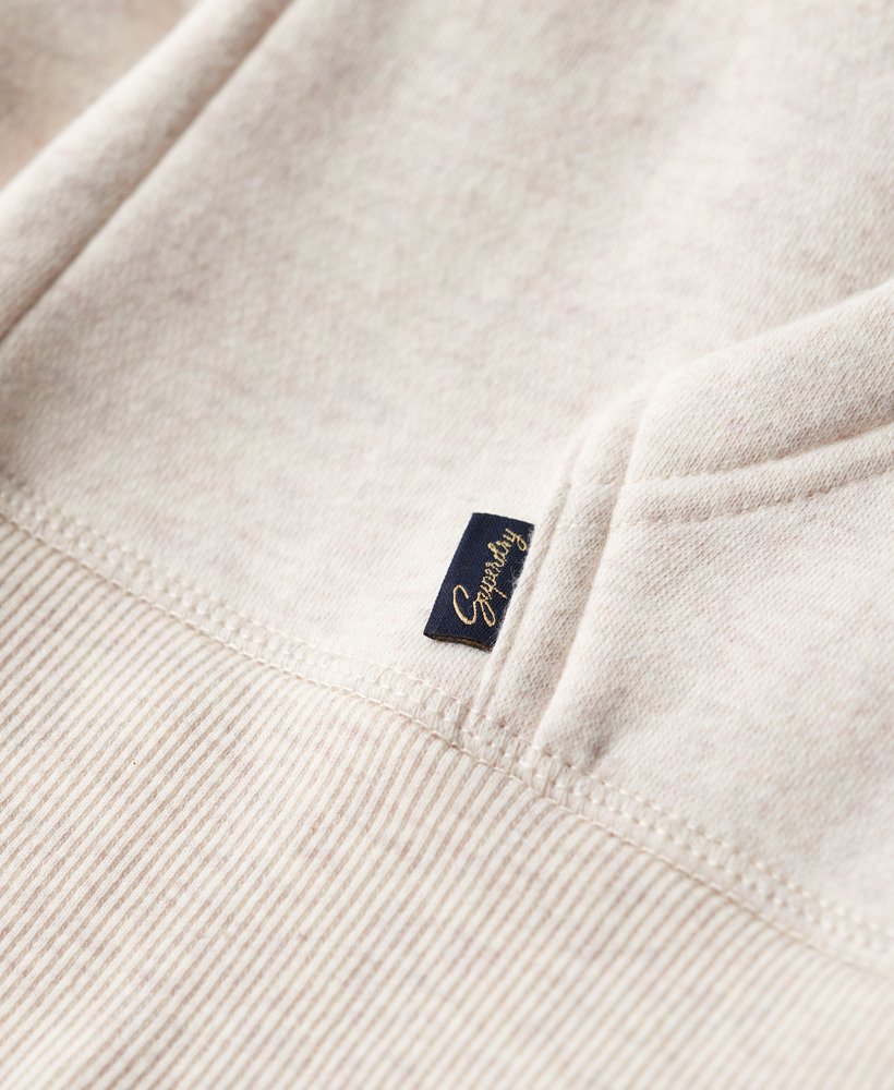 bluza z kapturem essential baseball zip w kolorze jasnoróżowymjasnoowsa