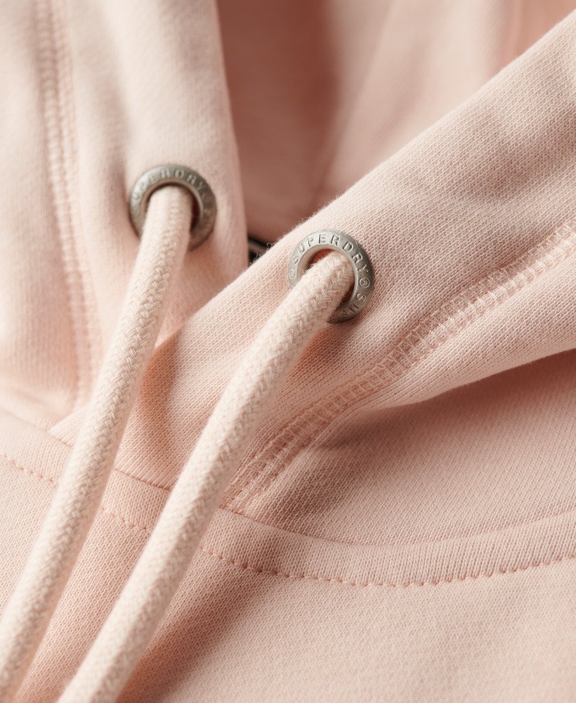 luźna bluza z kapturem sport luxe w kolorze porannego różu