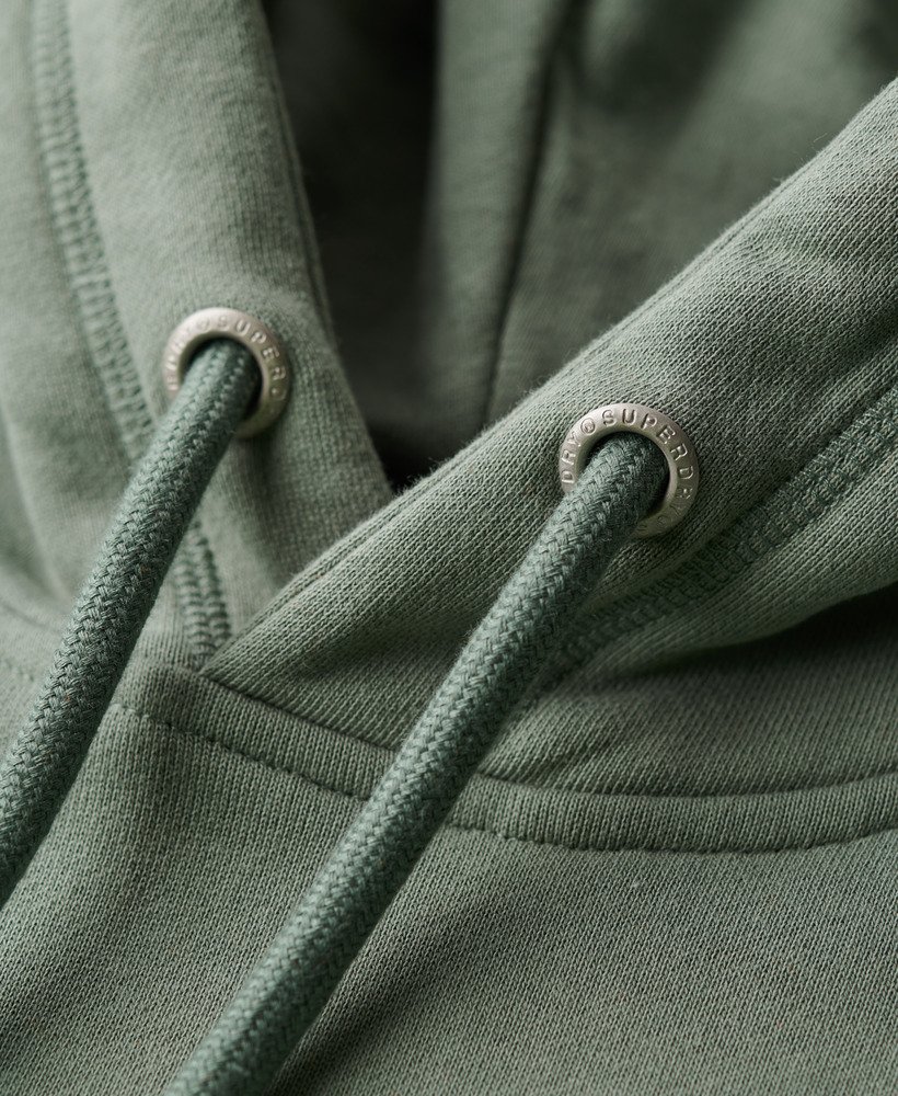 luźna bluza z kapturem sport luxe w kolorze laurel khaki