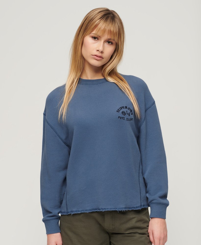 bluza athletic essentials w kolorze wedgewood blue