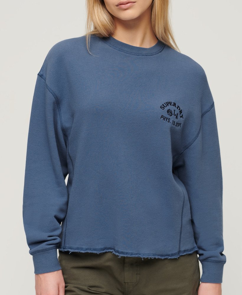 bluza athletic essentials w kolorze wedgewood blue