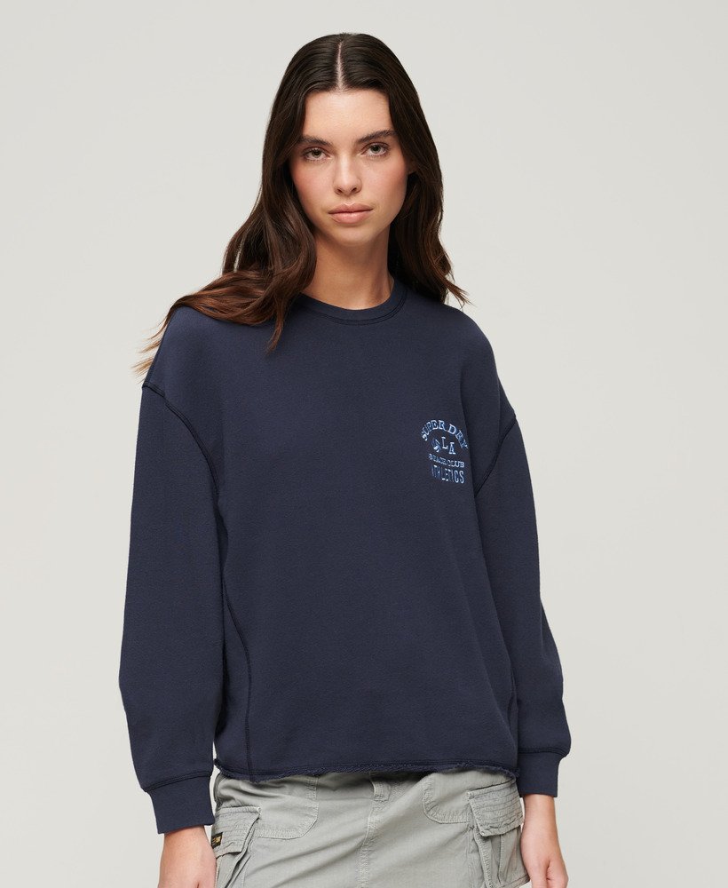 bluza athletic essentials w kolorze richest navy