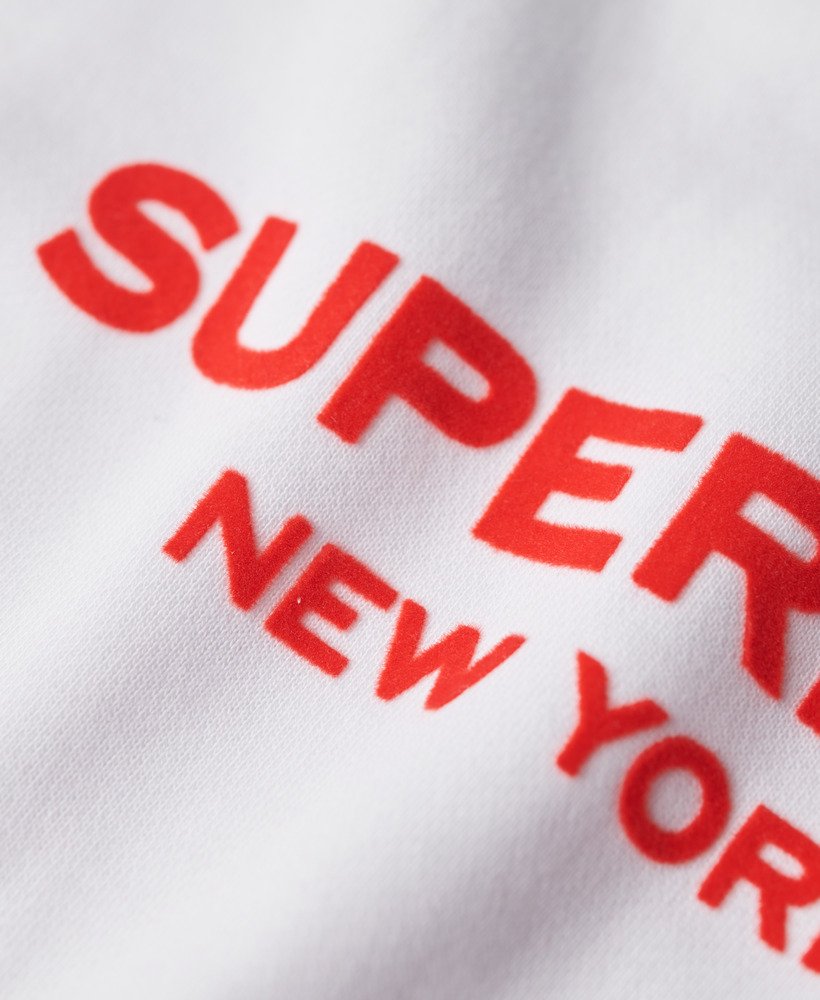 bluza sport luxe crew w kolorze brilliant white