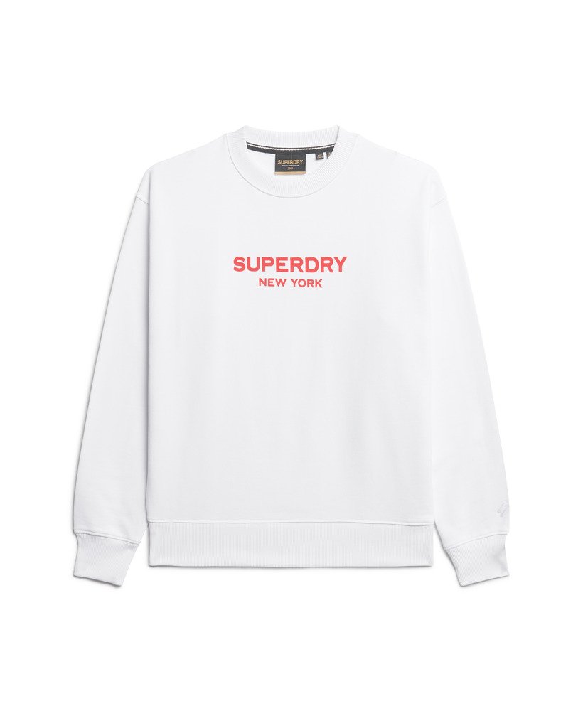bluza sport luxe crew w kolorze brilliant white