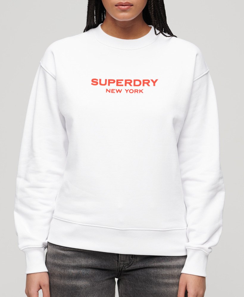 bluza sport luxe crew w kolorze brilliant white