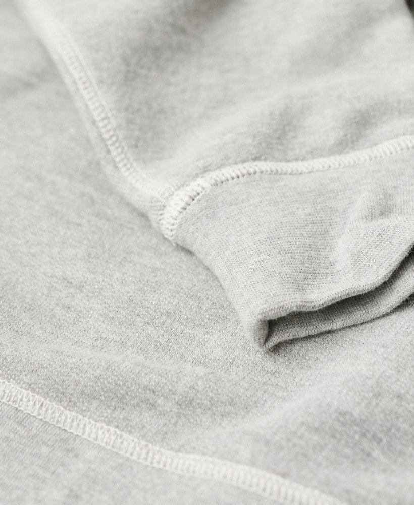 bluza z kapturem athletic essentials w kolorze szary melanŻ