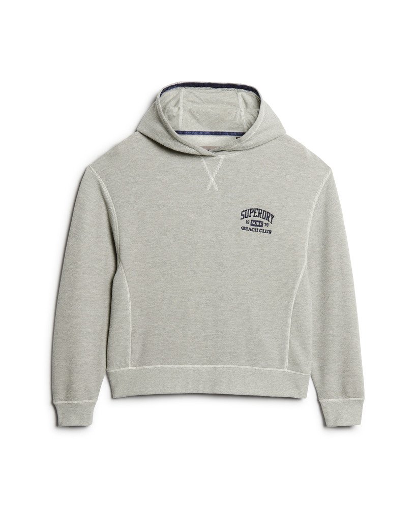 bluza z kapturem athletic essentials w kolorze szary melanŻ