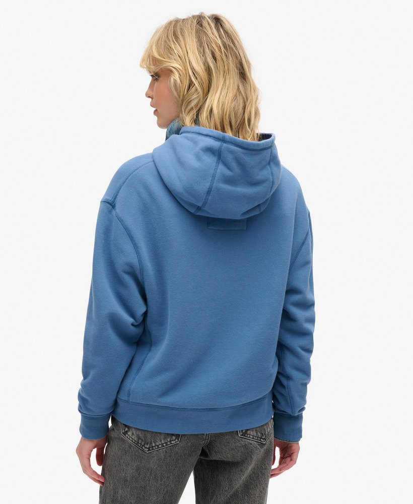 bluza z kapturem athletic essentials w kolorze wedgewood blue