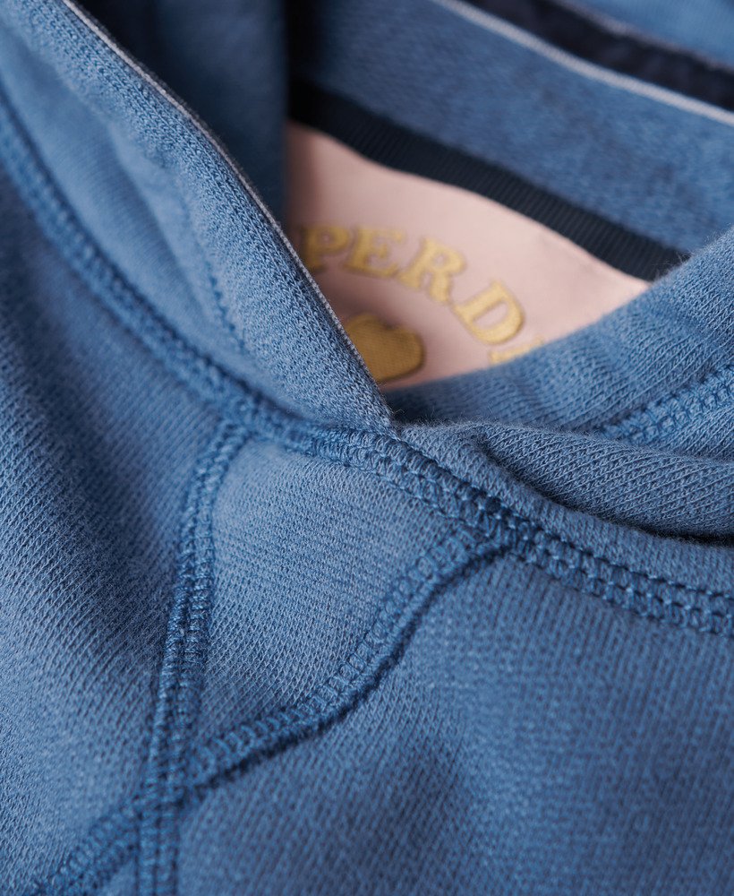 bluza z kapturem athletic essentials w kolorze wedgewood blue