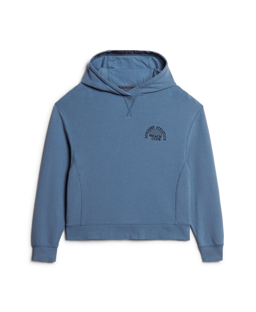 bluza z kapturem athletic essentials w kolorze wedgewood blue