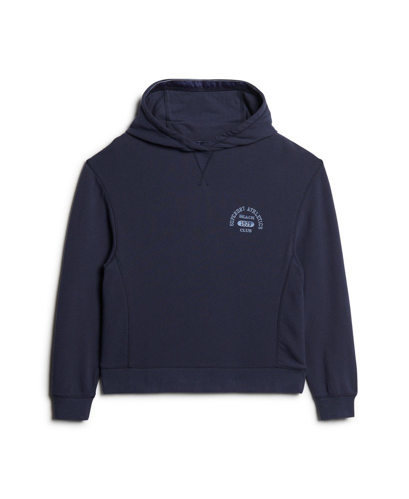 bluza z kapturem athletic essentials w kolorze richest navy
