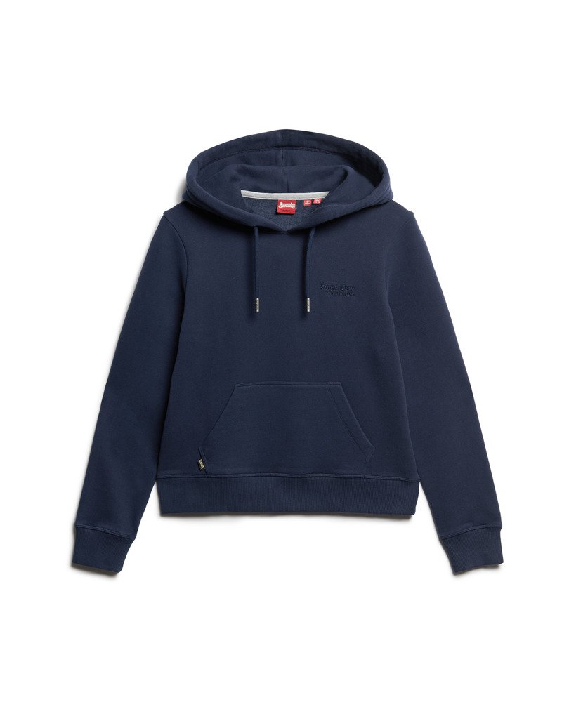 bluza z kapturem essential logo w kolorze richest navy