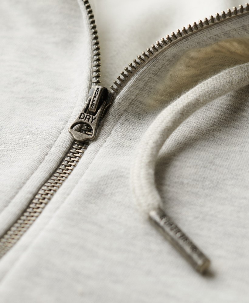 bluza z kapturem athletic essentials oversized w kolorze glacier grey marl