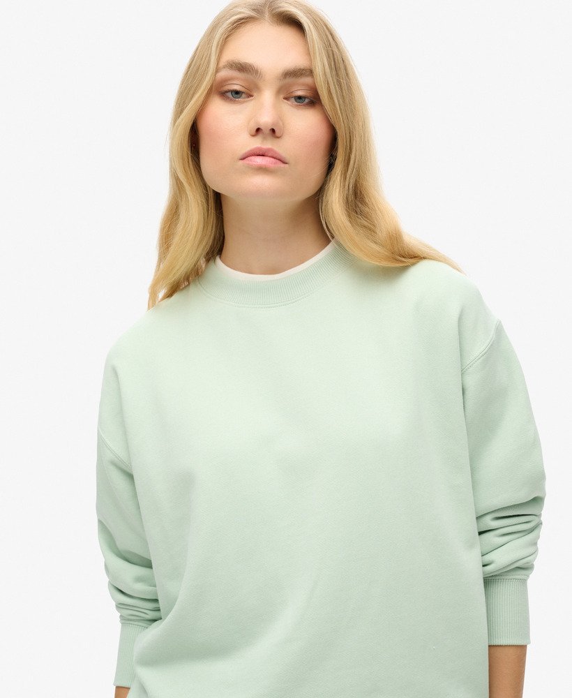 bluza essential logo w kolorze surf spray green