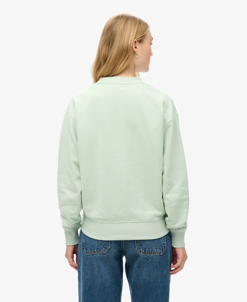 bluza essential logo w kolorze surf spray green