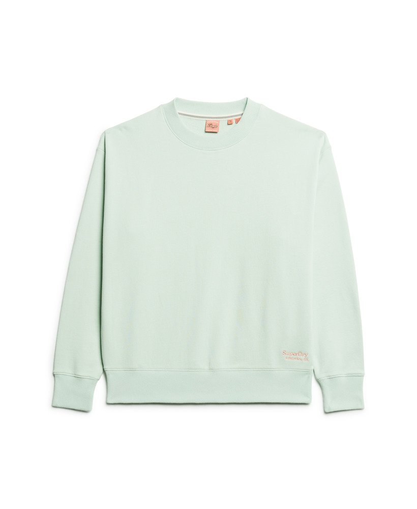 bluza essential logo w kolorze surf spray green
