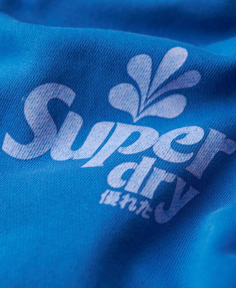 bluza z kapturem cooper tonal logo w kolorze royal mid blue