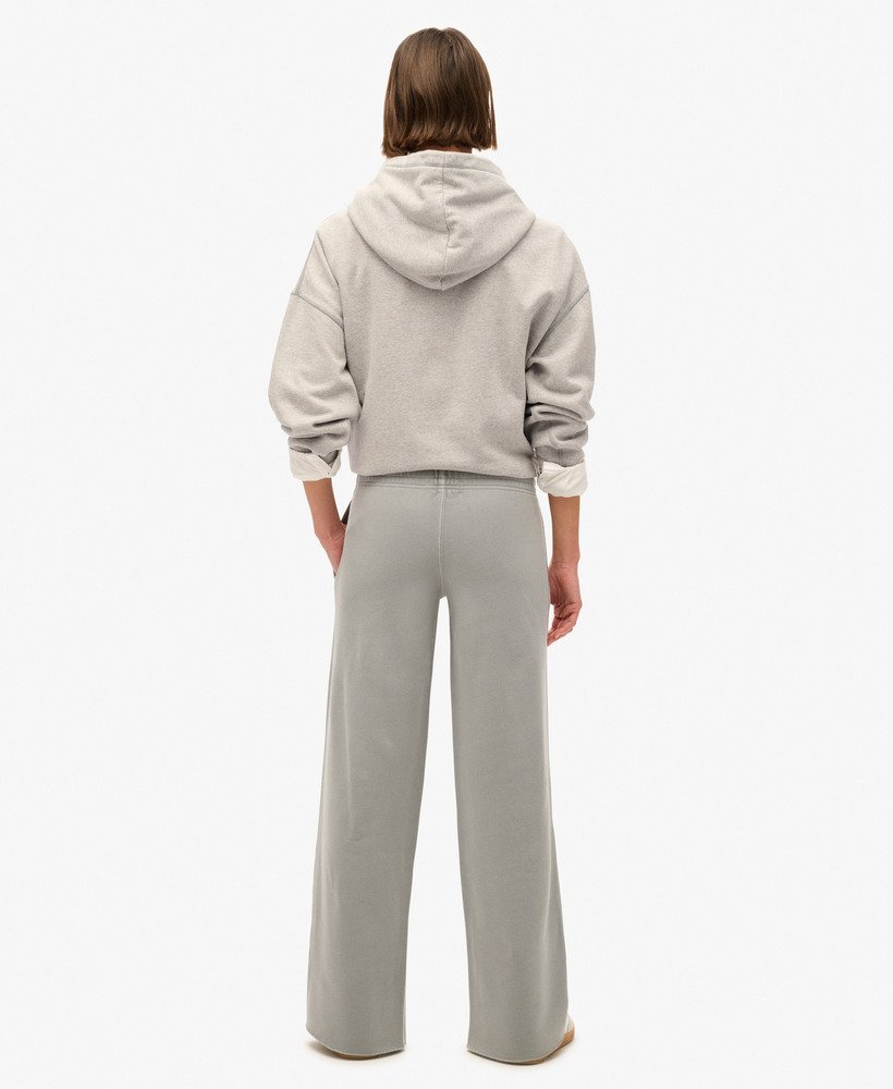 bluza z kapturem athletic essentials z aplikacją oversize w kolorze szary melanŻ