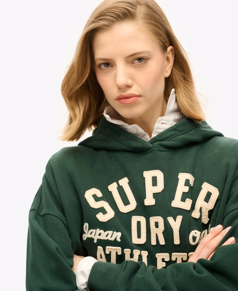 Bluza z kapturem Athletic Essentials z aplikacją oversize