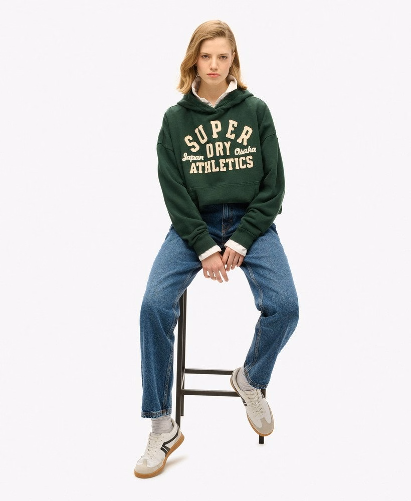 Bluza z kapturem Athletic Essentials z aplikacją oversize