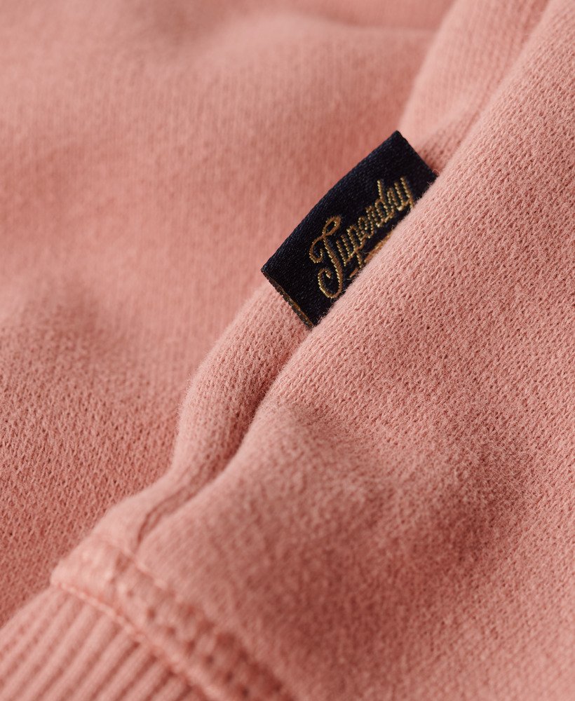 bluza essential half zip w kolorze ash rose