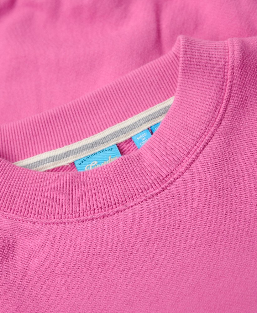bluza essential logo w kolorze flash pink