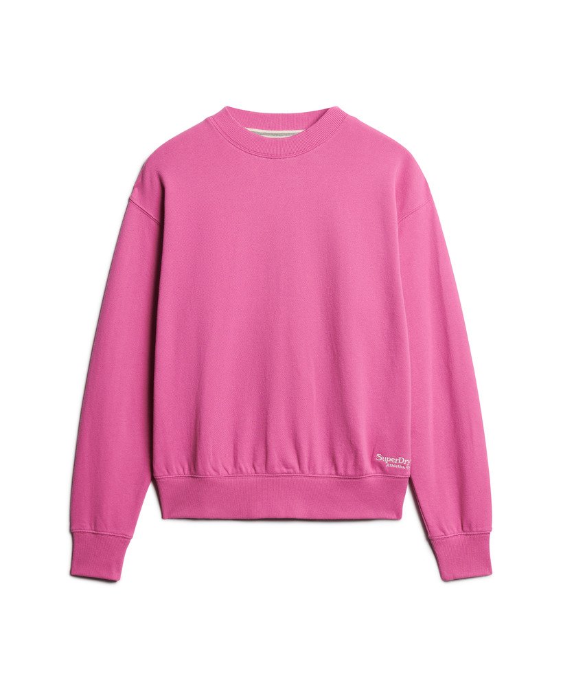 bluza essential logo w kolorze flash pink