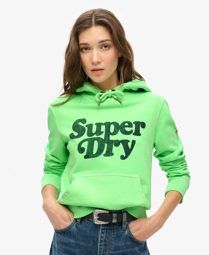 bluza z kapturem cooper tonal logo w kolorze neo mint green