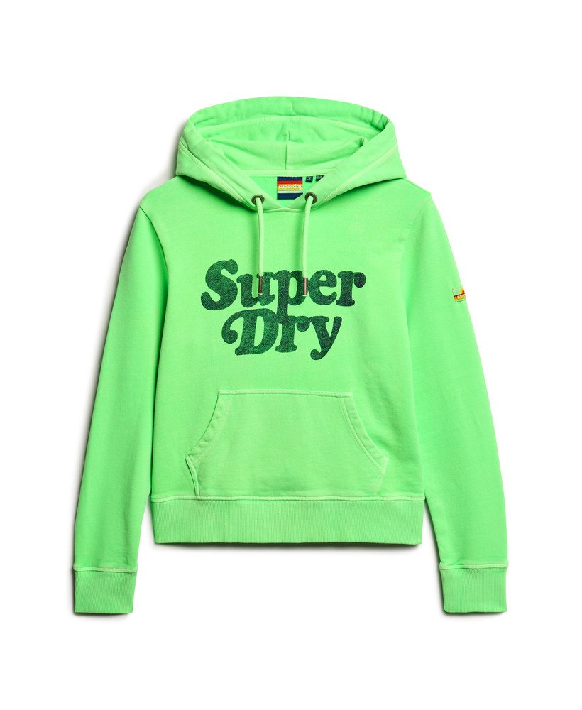 bluza z kapturem cooper tonal logo w kolorze neo mint green