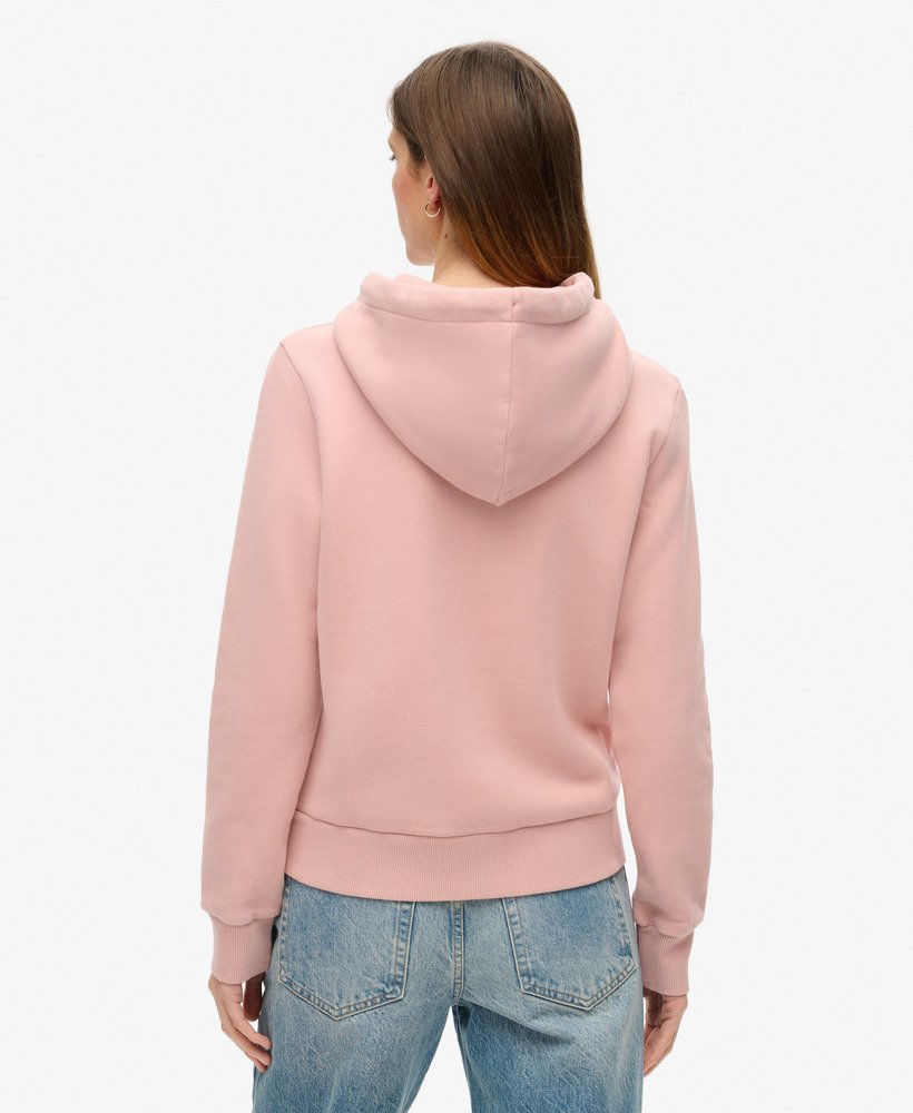 bluza z kapturem premium script entry w kolorze miĘkkiego rÓŻu