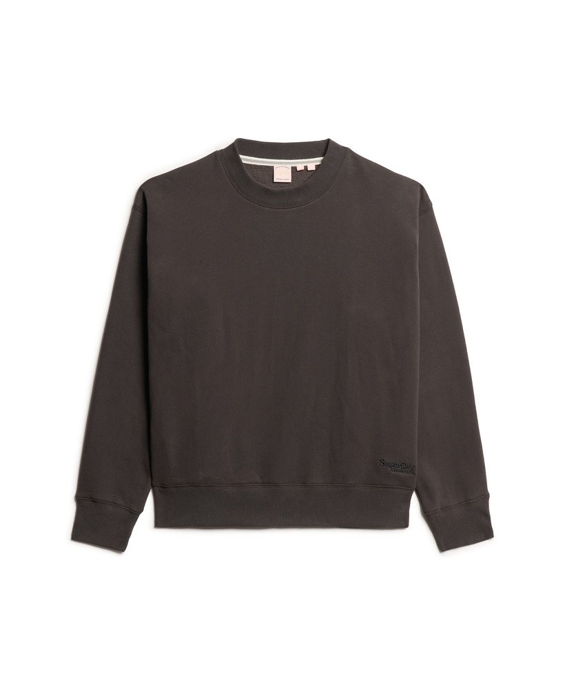 bluza essential logo loosed fit w kolorze bison black