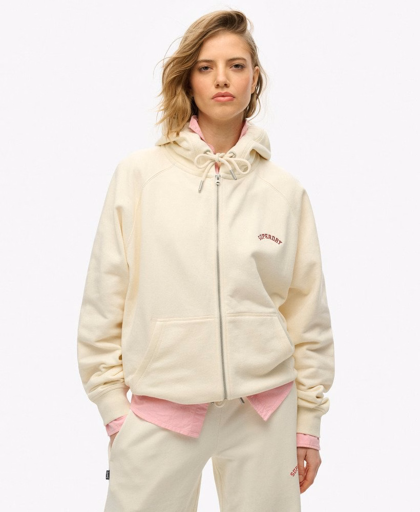 Bluza z kapturem Essential Logo Oversized Raglan Zip