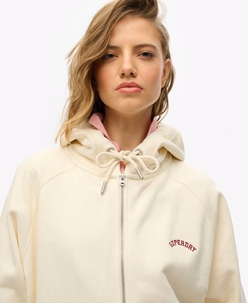 Bluza z kapturem Essential Logo Oversized Raglan Zip