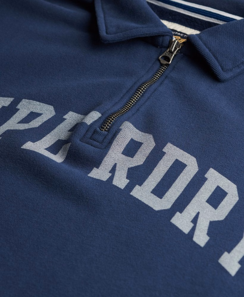 Bluza z kołnierzykiem Athletic Essentials zapinana na suwak