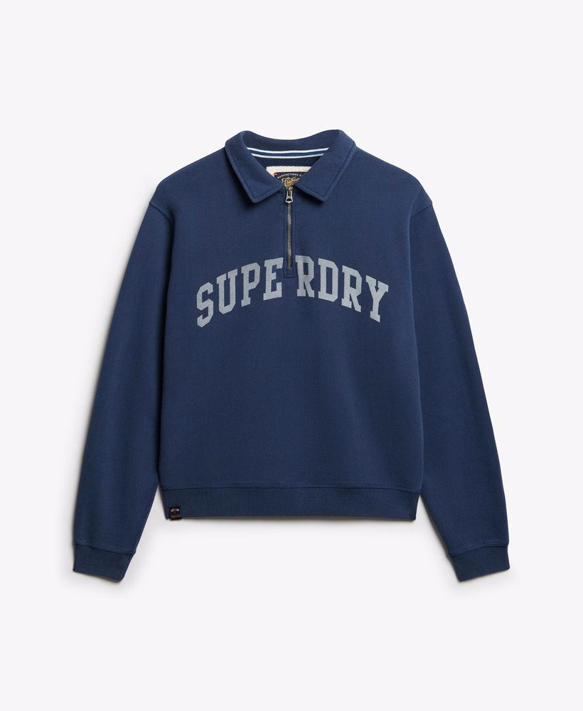 Bluza z kołnierzykiem Athletic Essentials zapinana na suwak