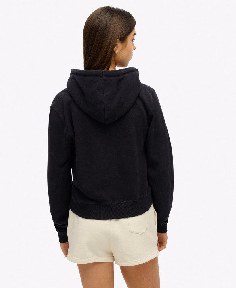 Bluza z kapturem Athletic Essentials Relaxed Cropped Zip