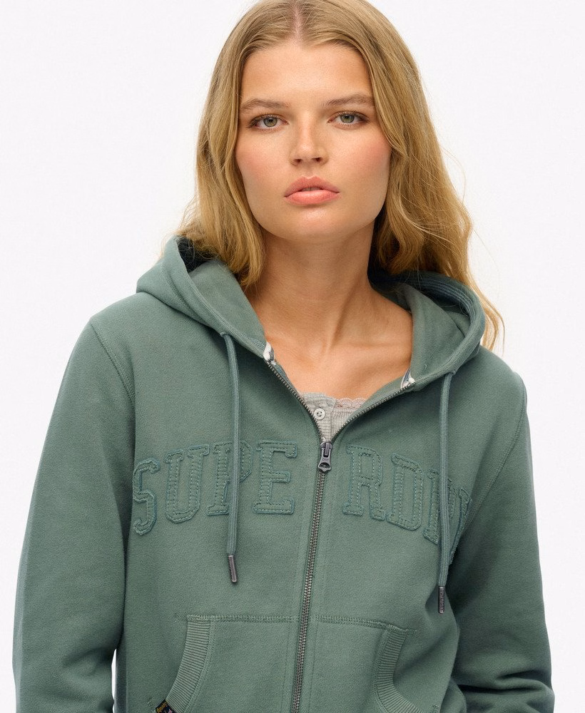 Bluza z kapturem Athletic Essentials Tonal Cropped Zip